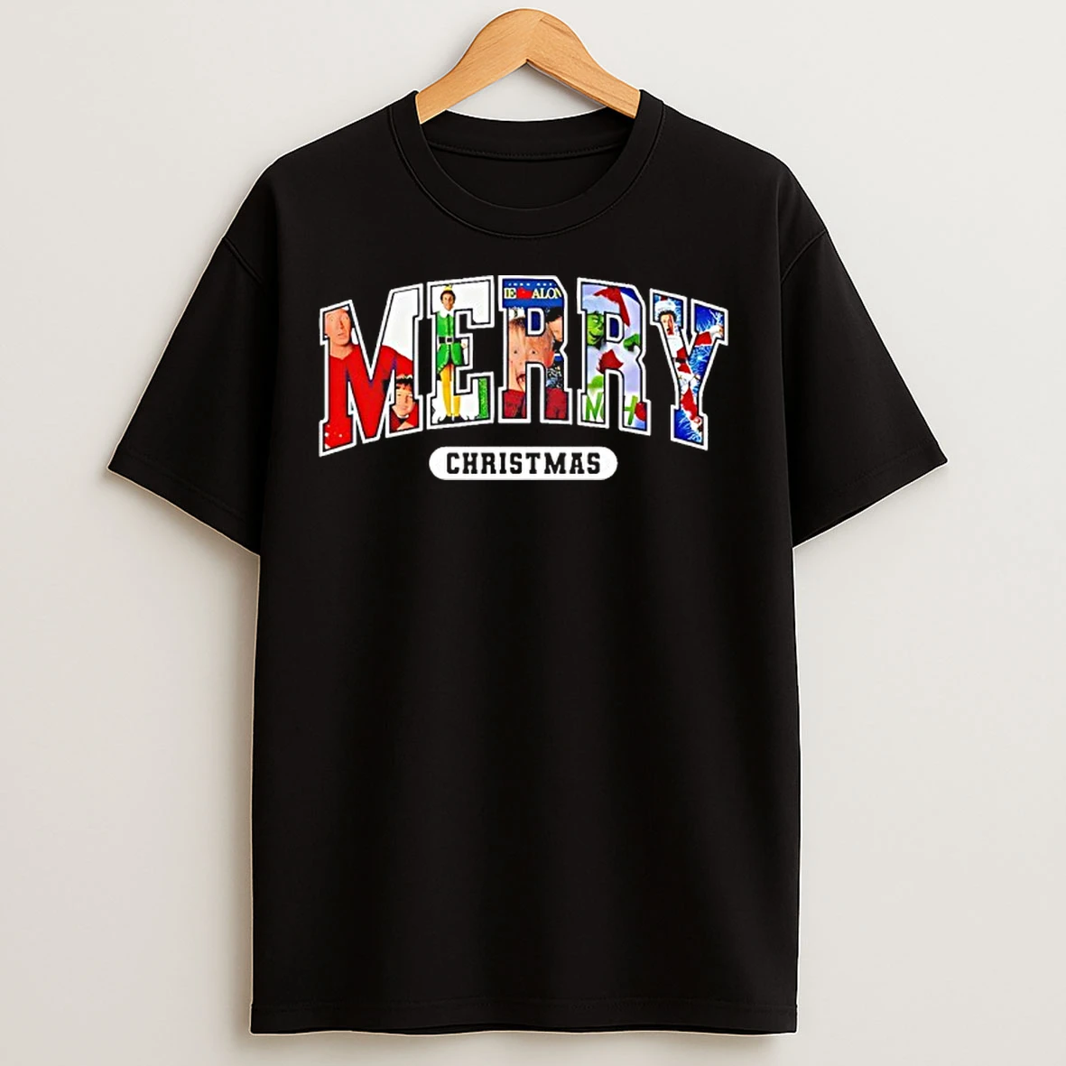 Classic Merry Christmas 90s Movie T Shirts