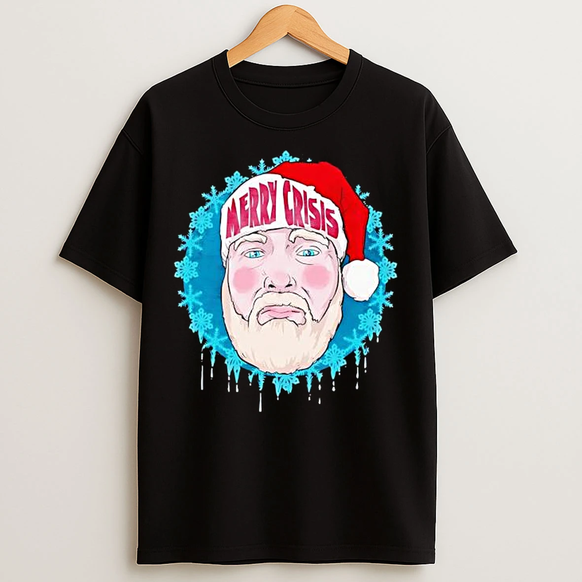 Classic Merry Crisis Drawing T Shirts