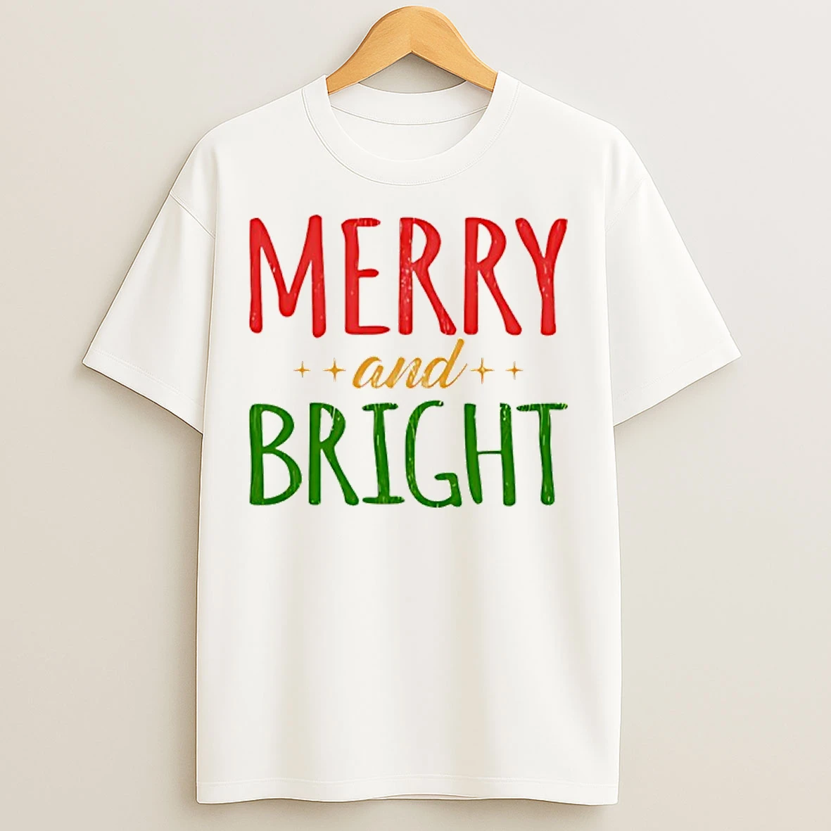 Classic Merry And Bright Classic T Shirts