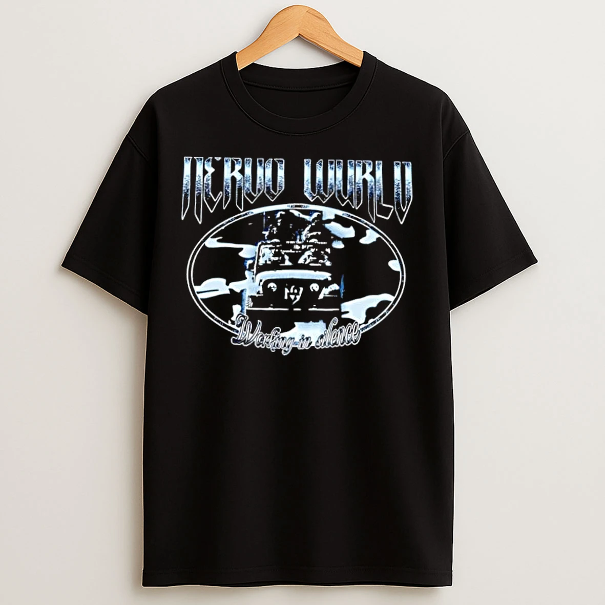 Classic Merud Wurlu Working In Silence T Shirts
