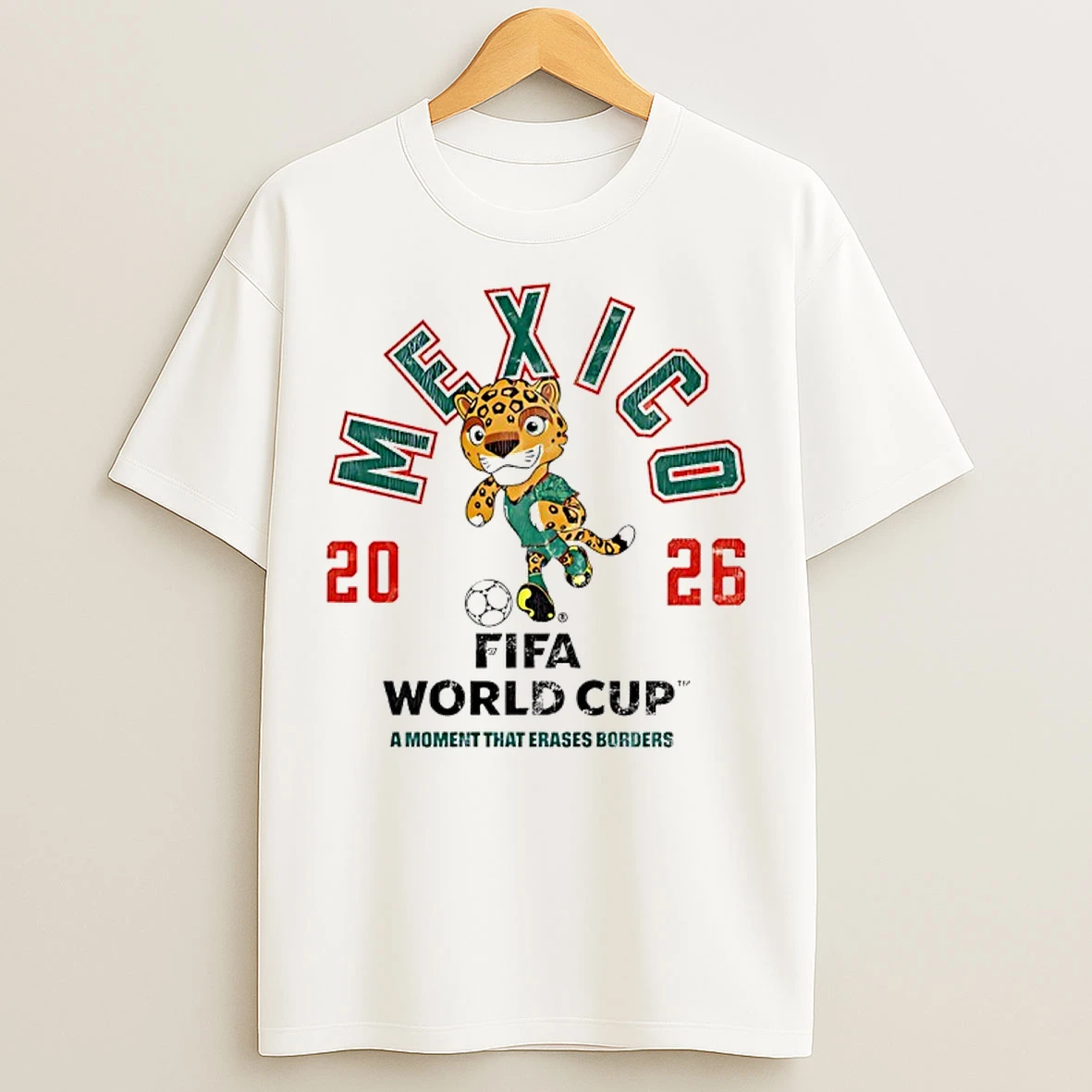 Classic Mexico 2026 Fifa World Cup A Moment That Erases Borders Mascot T Shirts