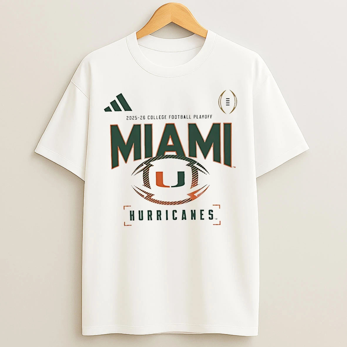 Classic Miami Hurricanes 2025 26 College Football Playoff Cfp Classic T Shirts