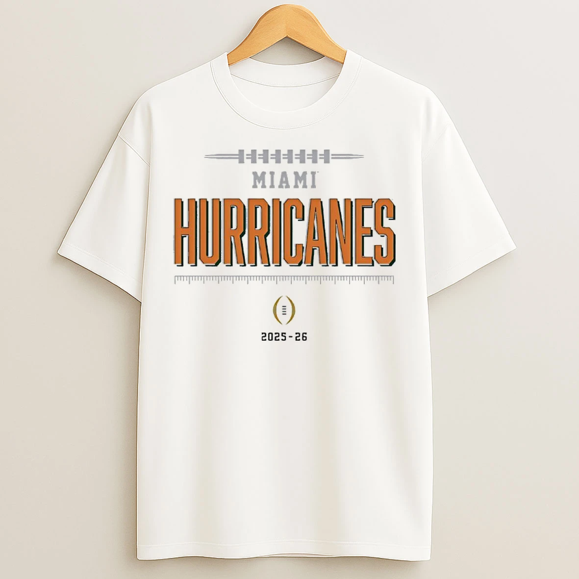 Classic Miami Hurricanes College Football Playoff 2025 26 Playoff Bound T Shirts