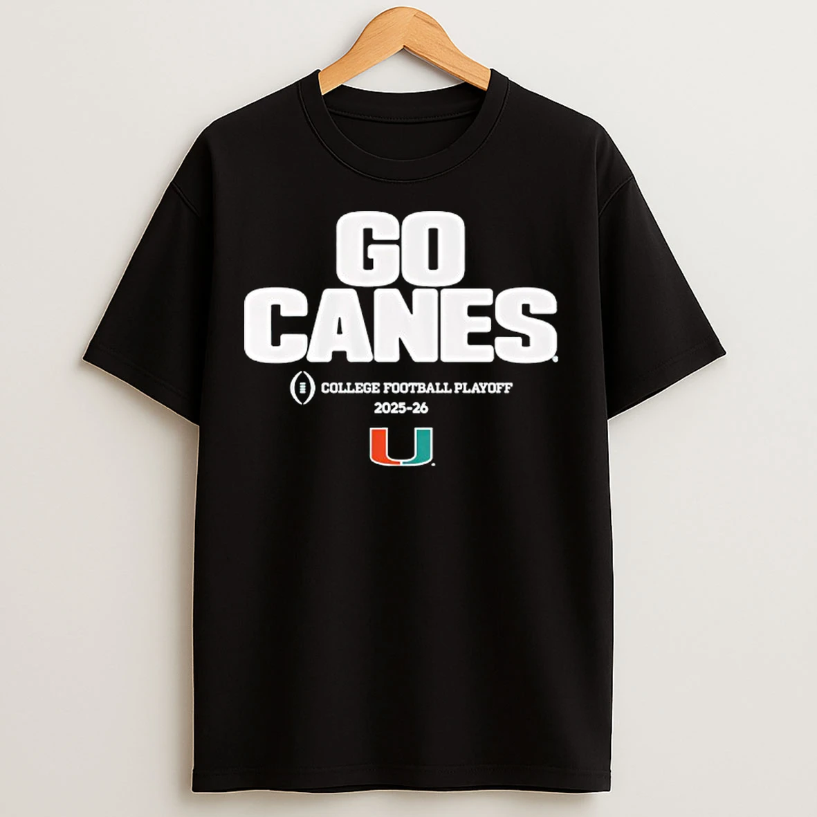 Classic Miami Hurricanes Football 2025 College Football Playoff Team Slogan T Shirts