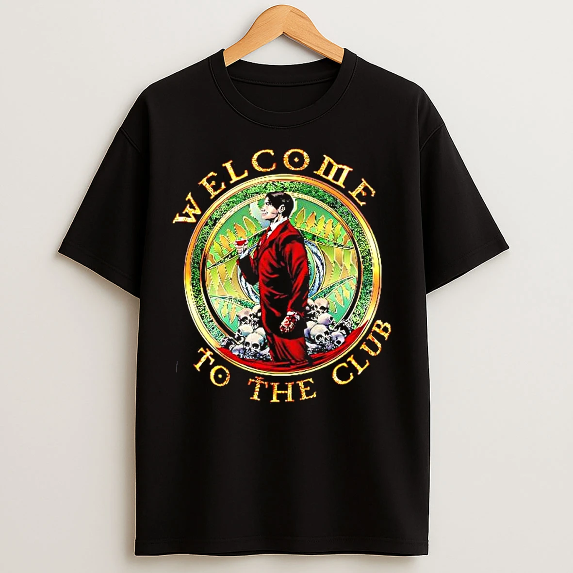 Classic Michael Copper Welcome To The Club Graphic T Shirts