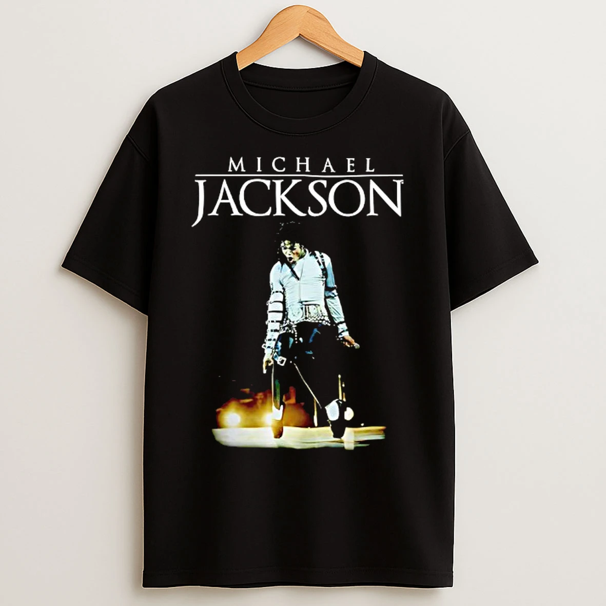 Classic Michael Jackson Bad Tour Toe Stand T Shirts
