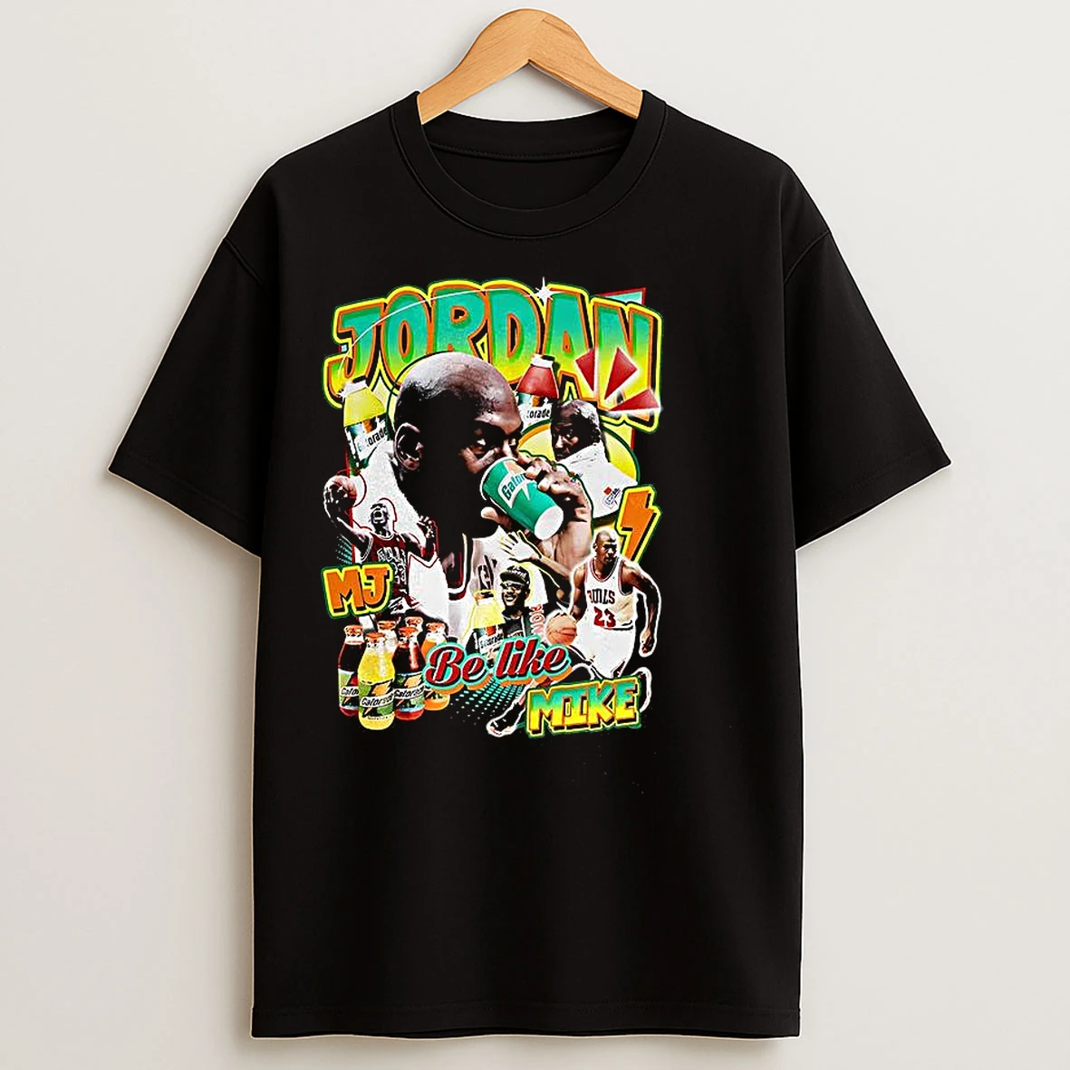 Classic Michael X Gatorade Be Like Mike Graphic T Shirts