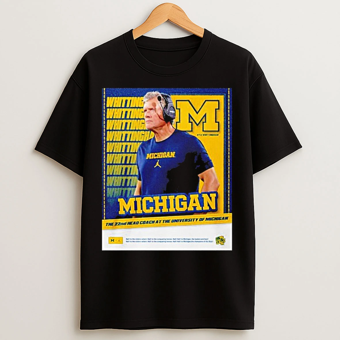 Classic Michigan 22nd Head Coach Kyle Whittingham T Shirts