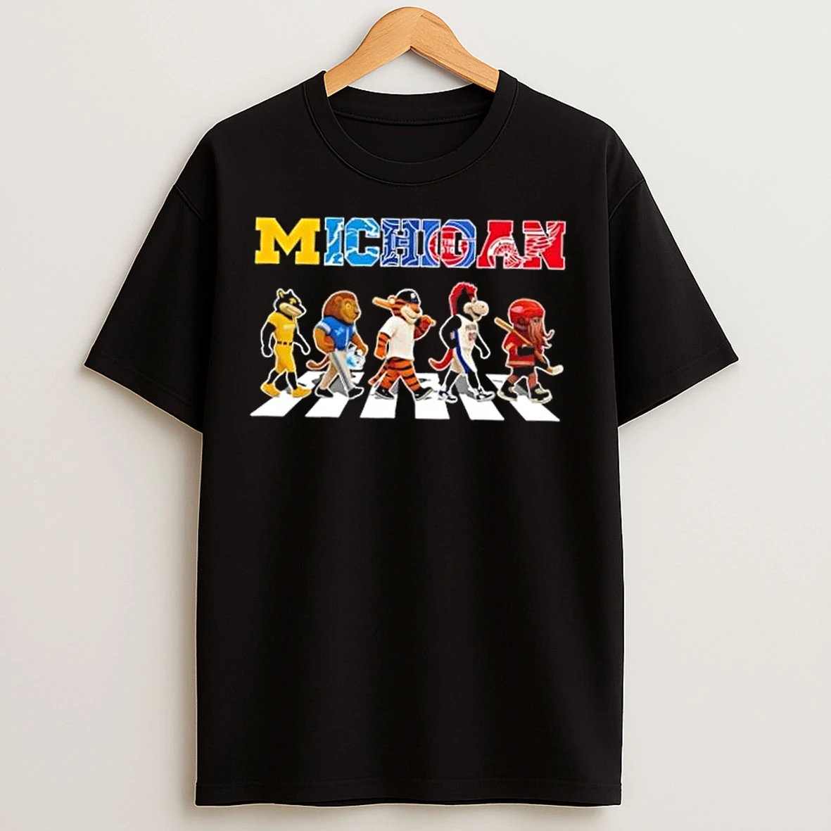 Classic Michigan City Sports All Mascots Abbey Road T Shirts