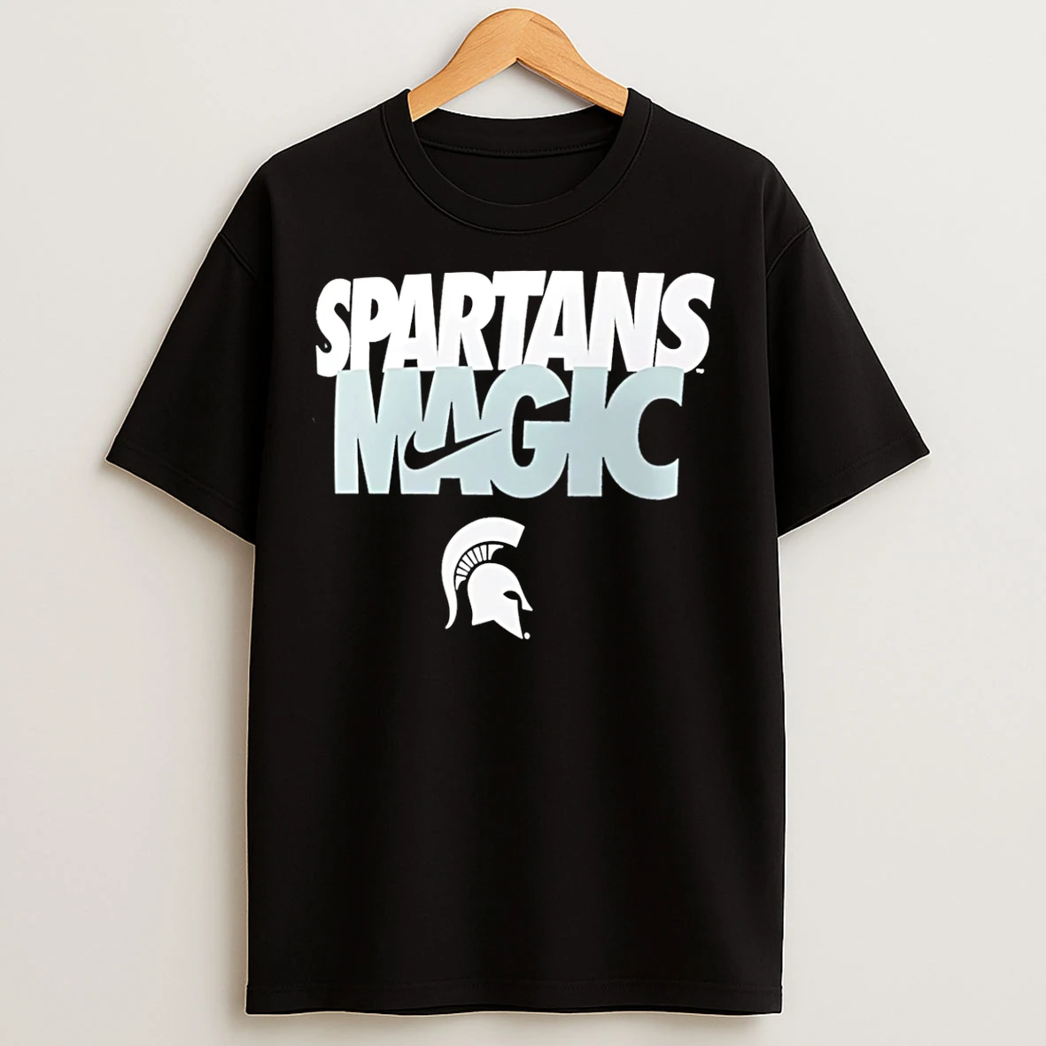 Classic Michigan State Spartans Spartans Magic Logo T Shirts