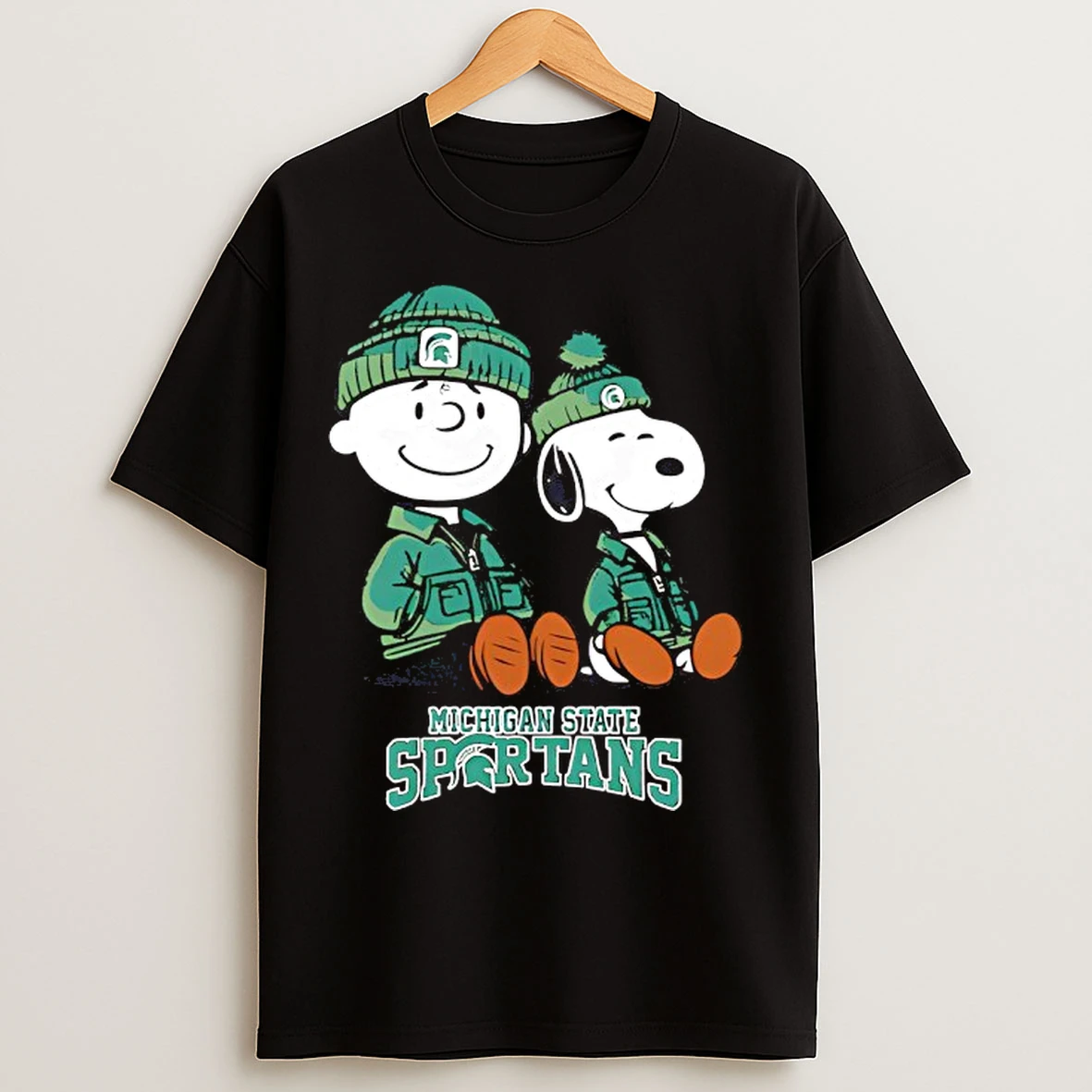 Classic Michigan State Spartans X Snoopy And Charlie Brown T Shirts