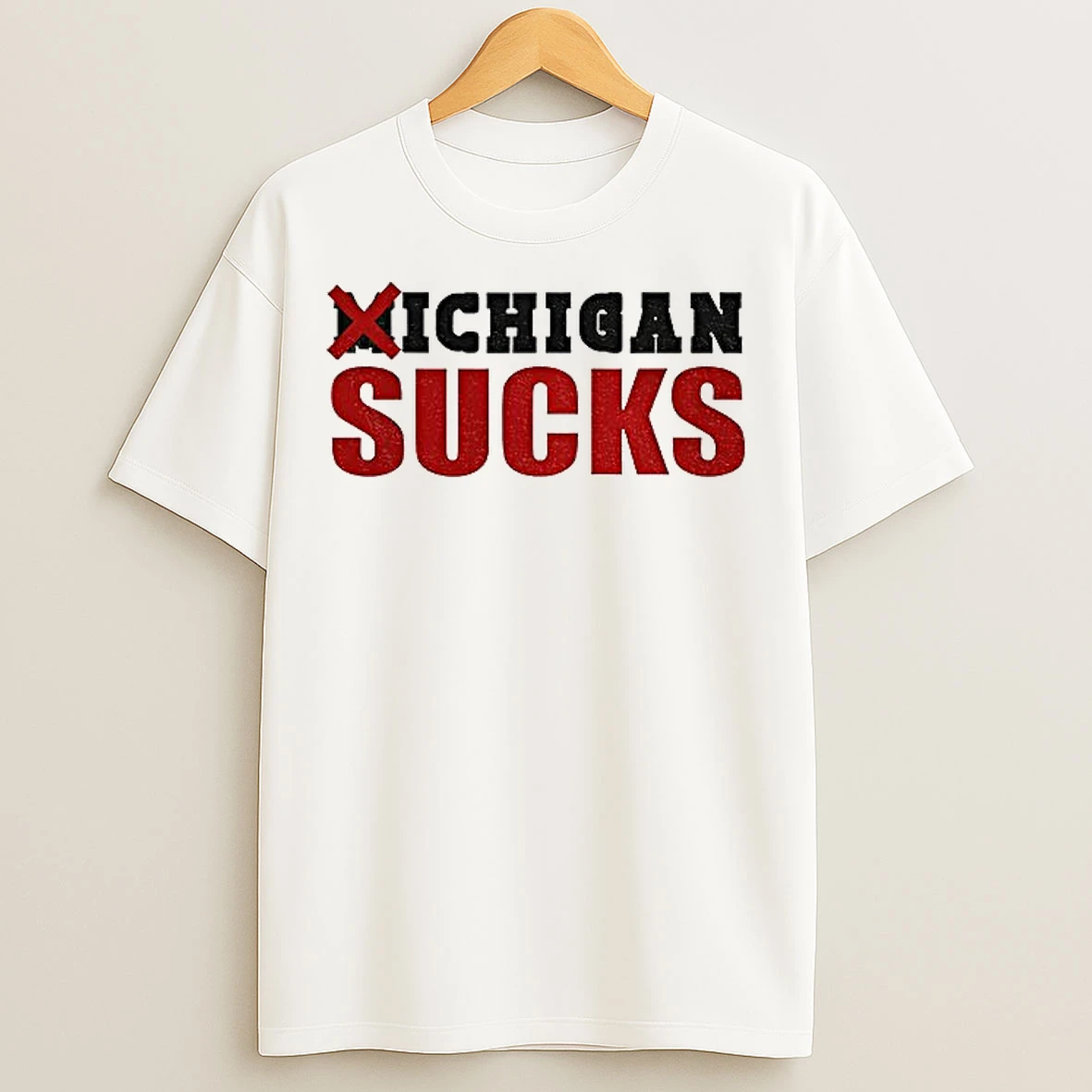 Classic Michigan Sucks Ohio State Buckeyes Football Game Day T Shirts