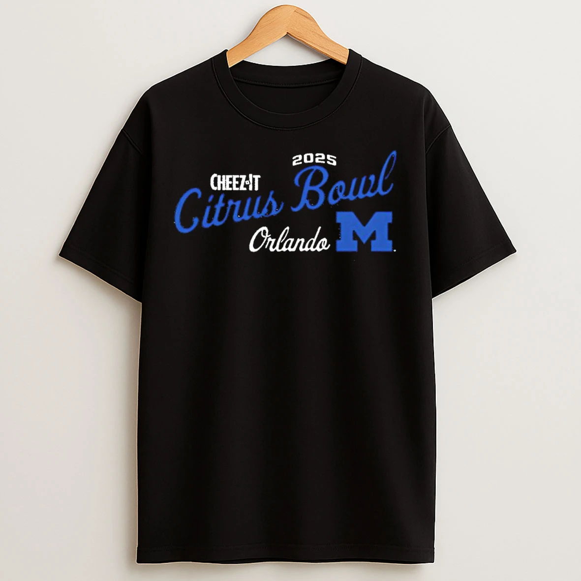 Classic Michigan Wolverines 2025 Cheez It Citrus Bowl Classic T Shirts