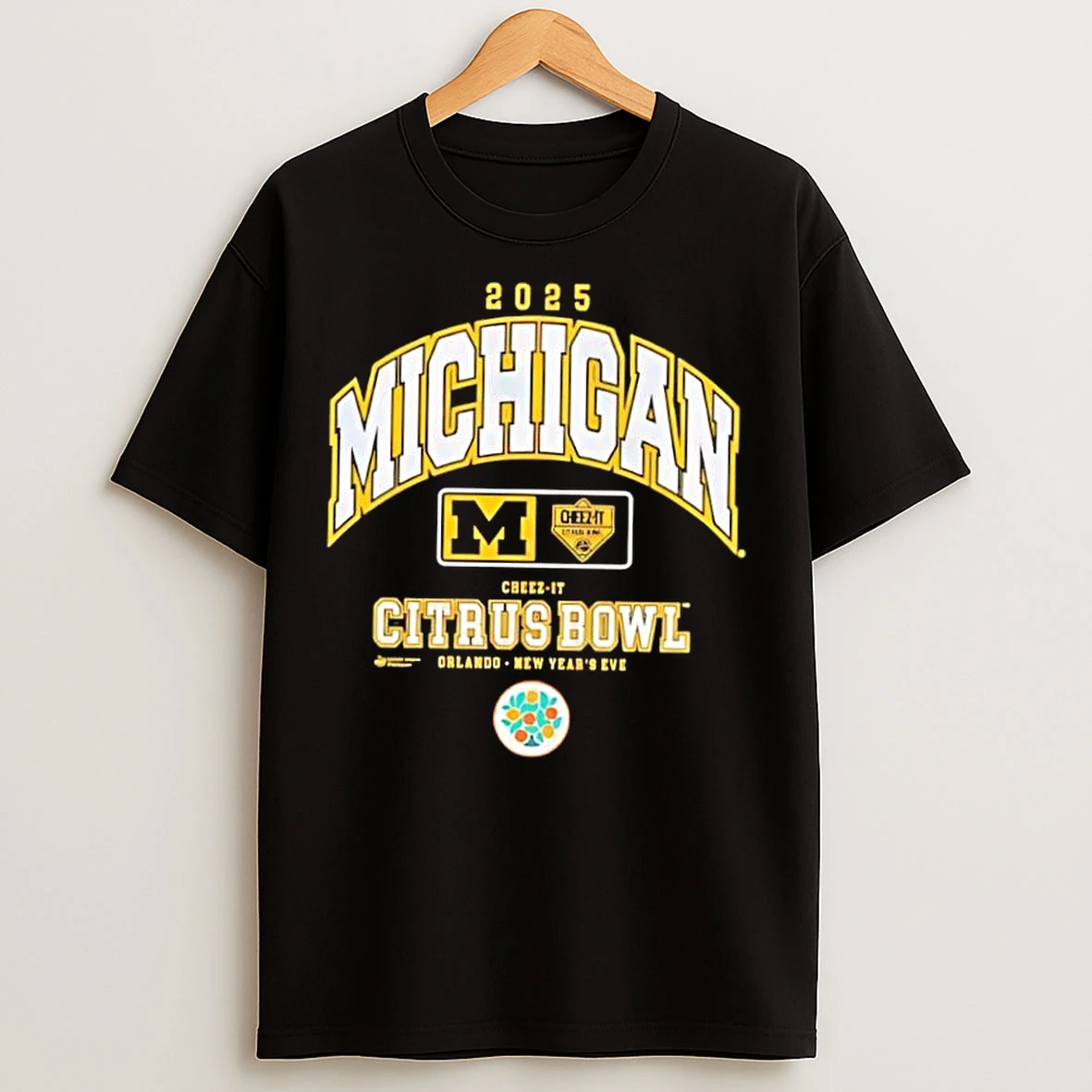 Classic Michigan Wolverines Cheez It Citrus Bowl 2025 T Shirts