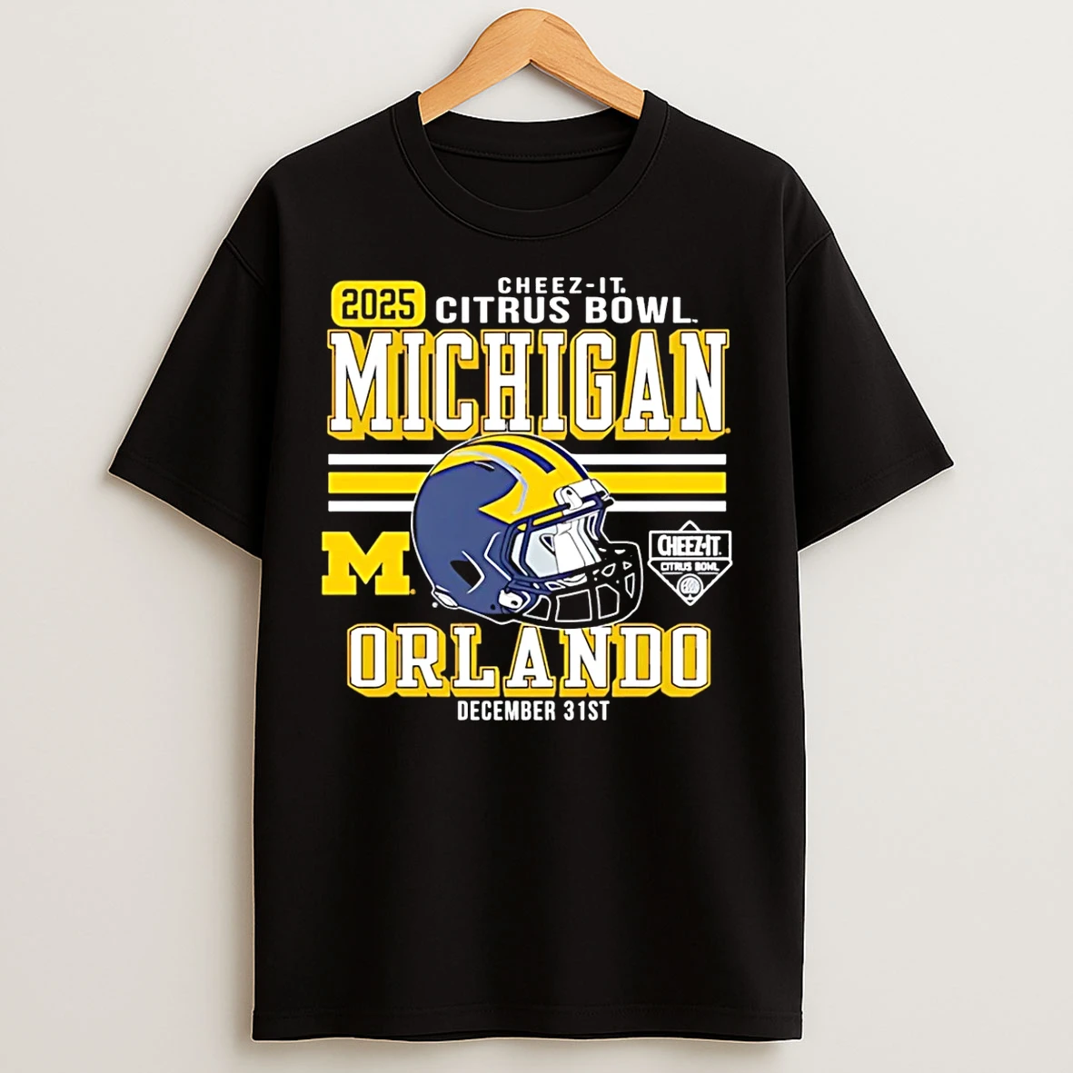 Classic Michigan Wolverines Football Cheez It Citrus Bowl 2025 T Shirts