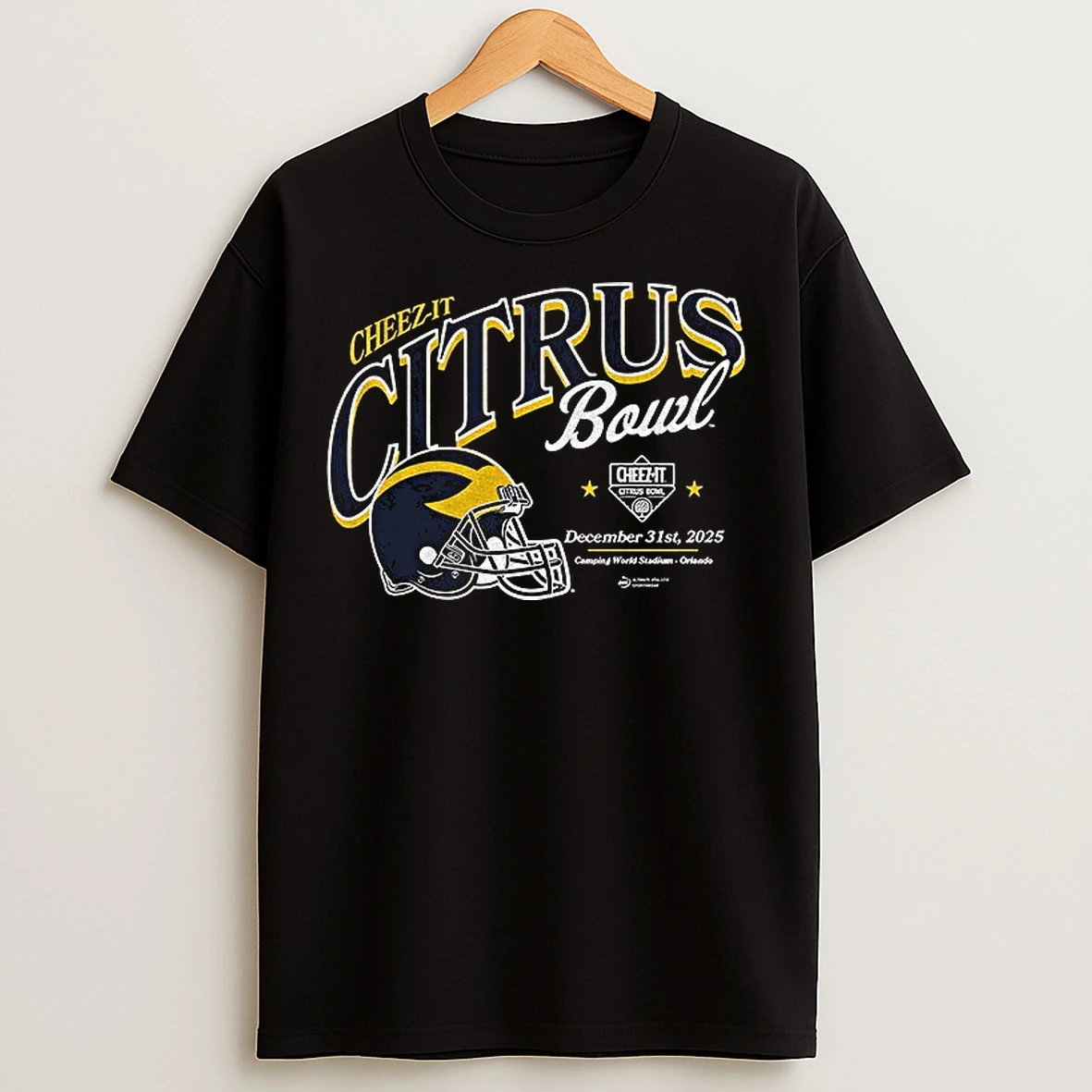 Classic Michigan Wolverines Football 2025 Cheez It Citrus Bowl T Shirts
