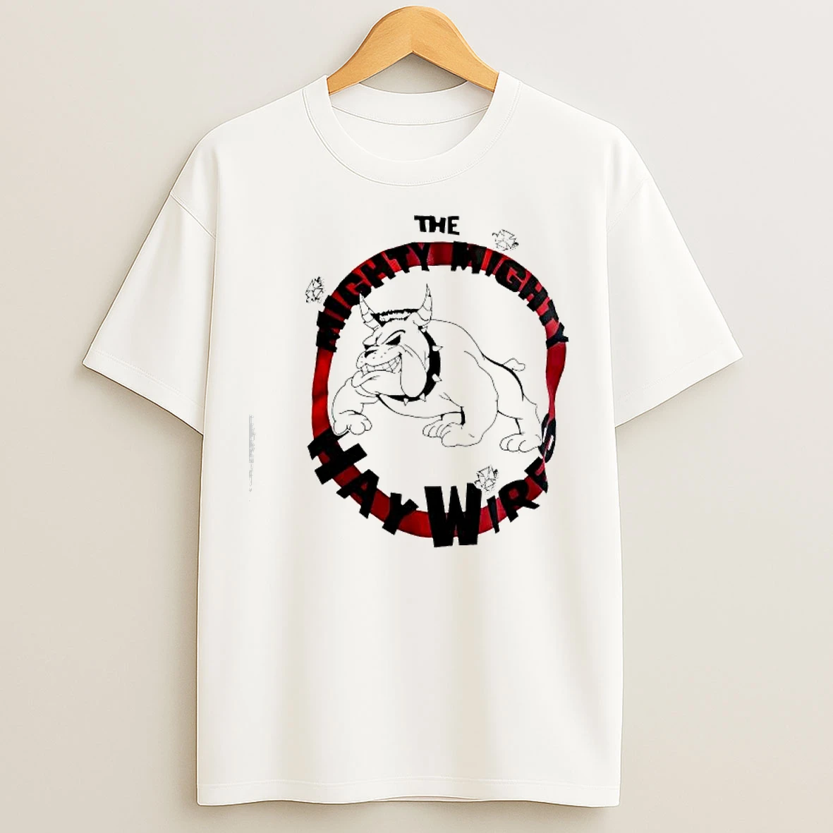 Classic Mighty Mighty Bosstones Hay Wires Band Bulldog Mascot T Shirts