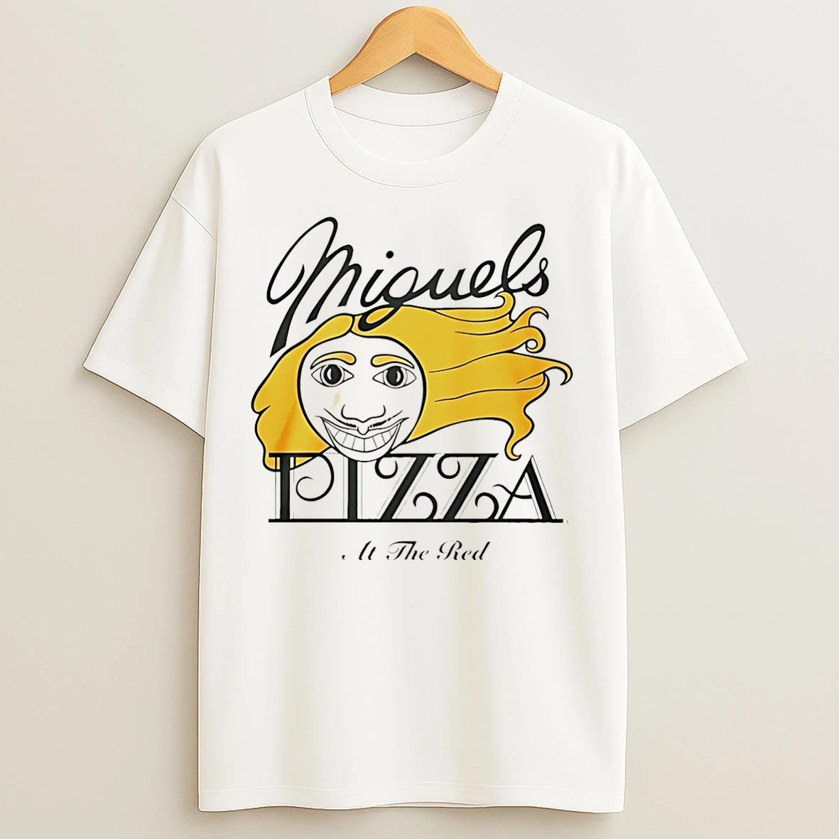 Classic Miguels Pizza At The Red T Shirts