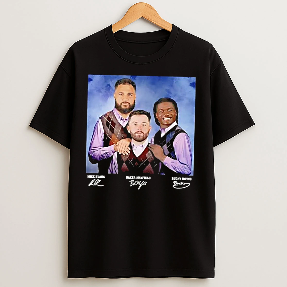 Classic Mike Evans Baker Mayfield Bucky Irving Football Tampa Bay Step Brothers T Shirts