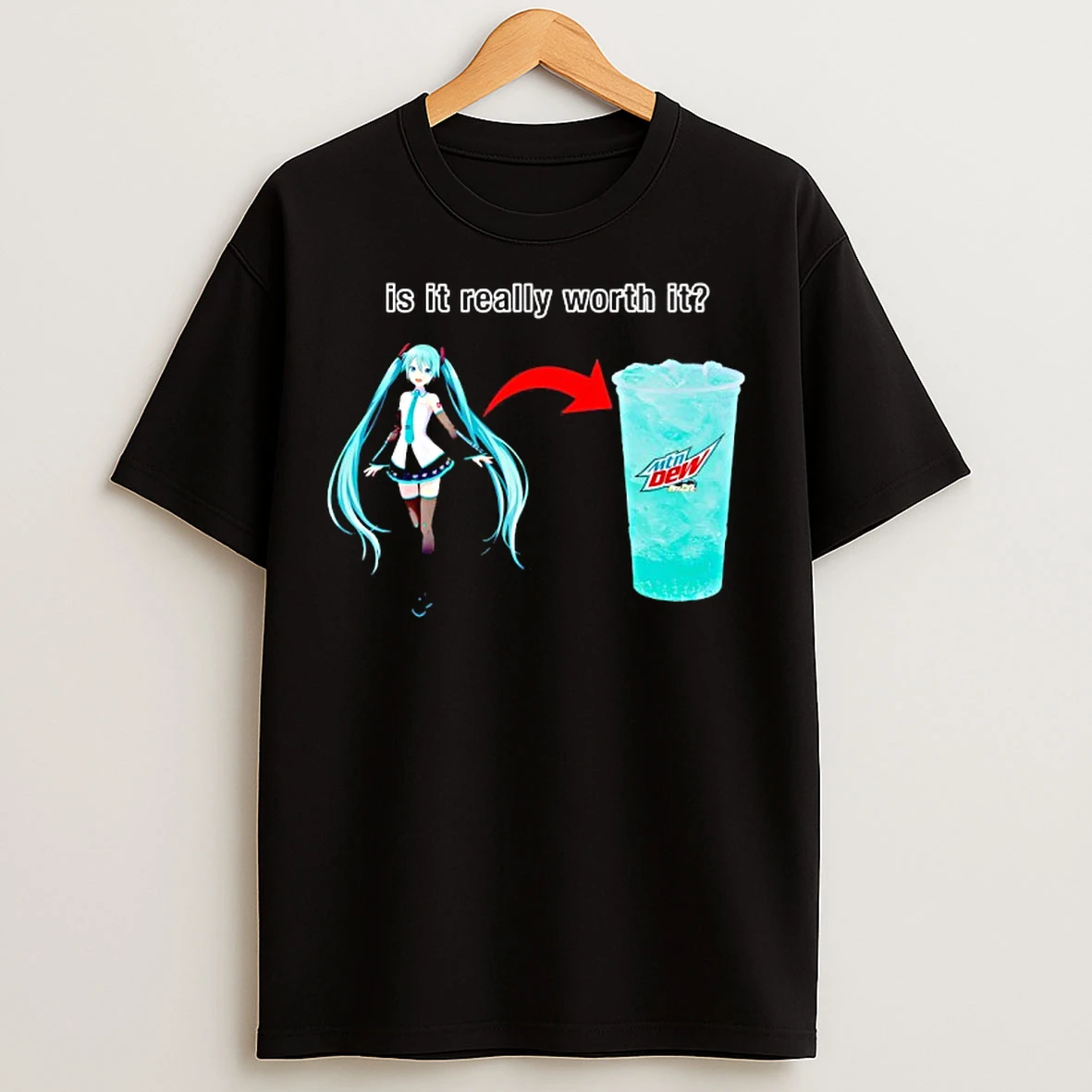 Classic Miku X Mountain Dew Baja Blast Is It Really Worth It T Shirts