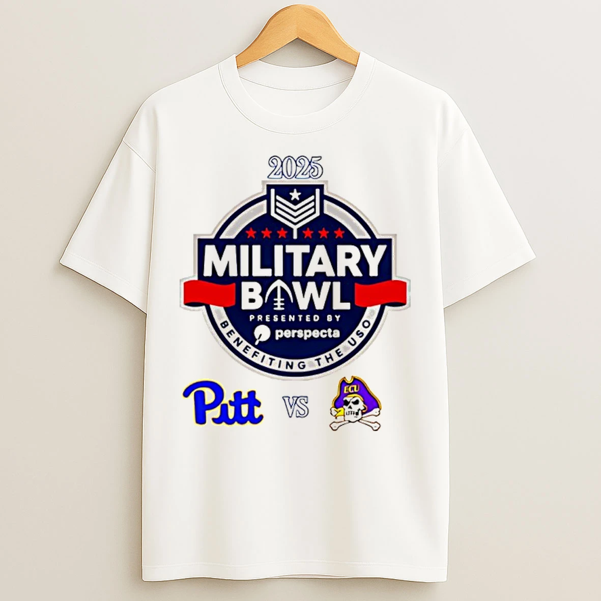 Classic Military Bowl 2025 Pittsburgh Vs East Carolina T Shirts
