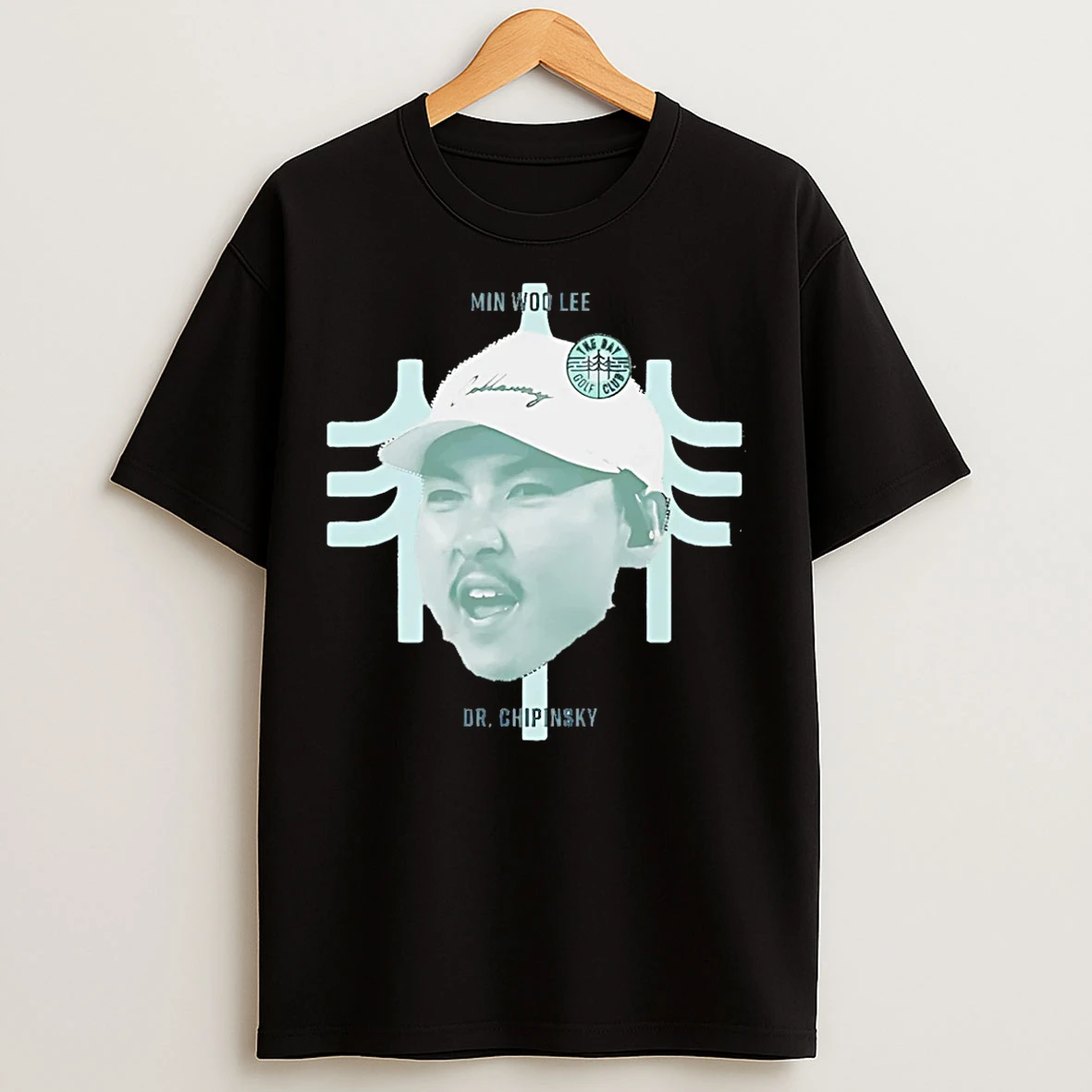 Classic Min Woo Lee The Bay Golf Club Portrait T Shirts