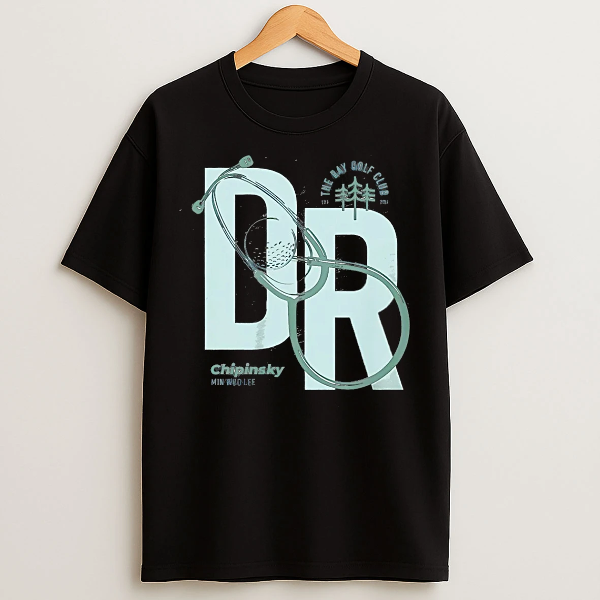 Classic Min Woo Lee The Bay Golf Club Stethoscope T Shirts