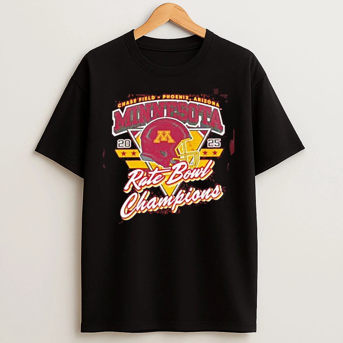 Classic Minnesota Golden Gophers Rate Bowl Champions 2025 T Shirts