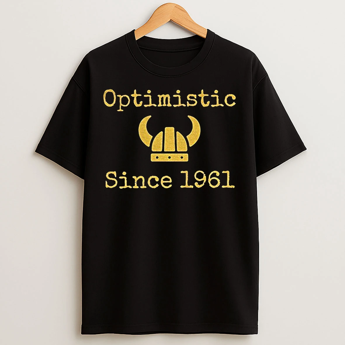 Classic Minnesota Vikings Football Optimistic Since 1961 T Shirts