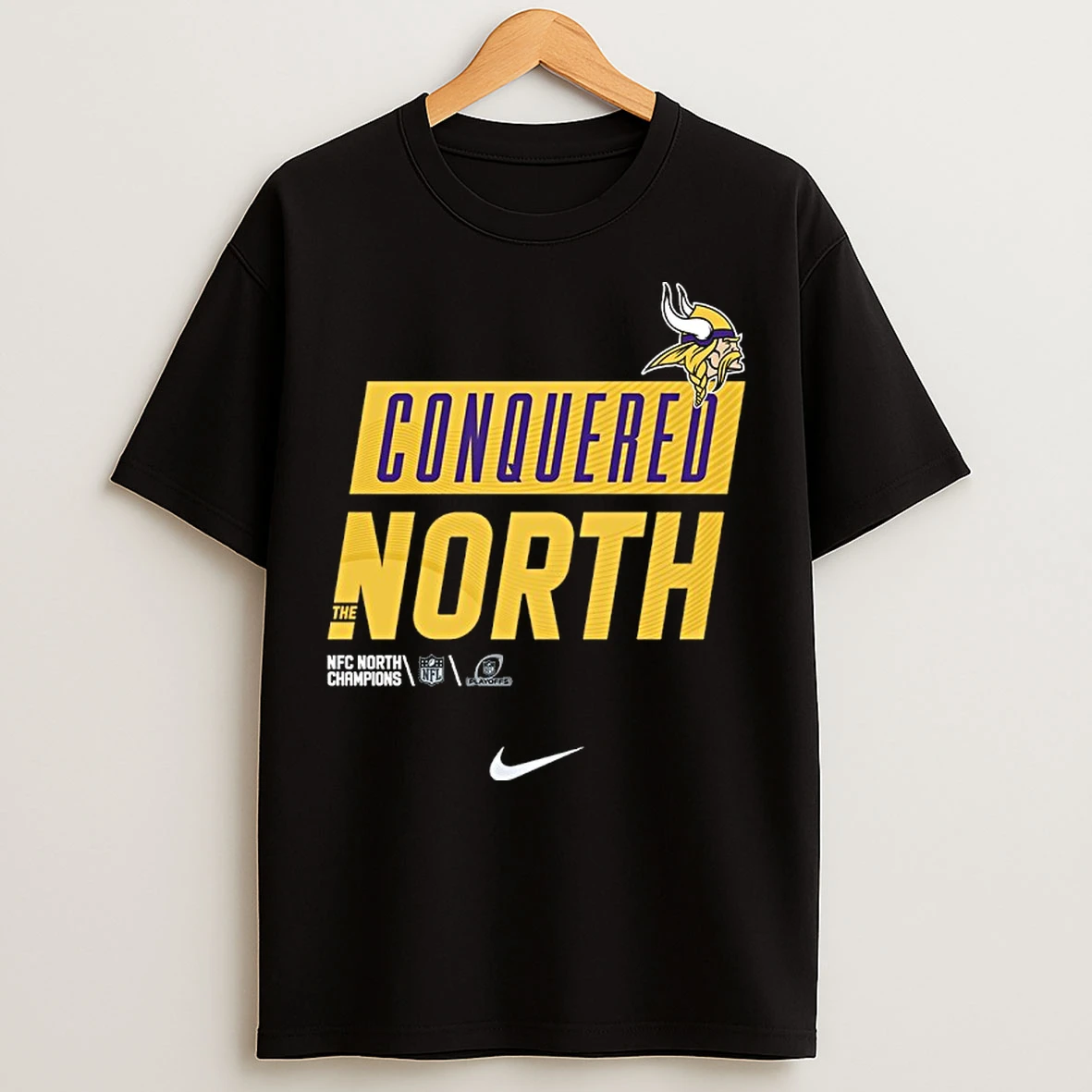 Classic Minnesota Vikings Nfc North Division Champions T Shirts