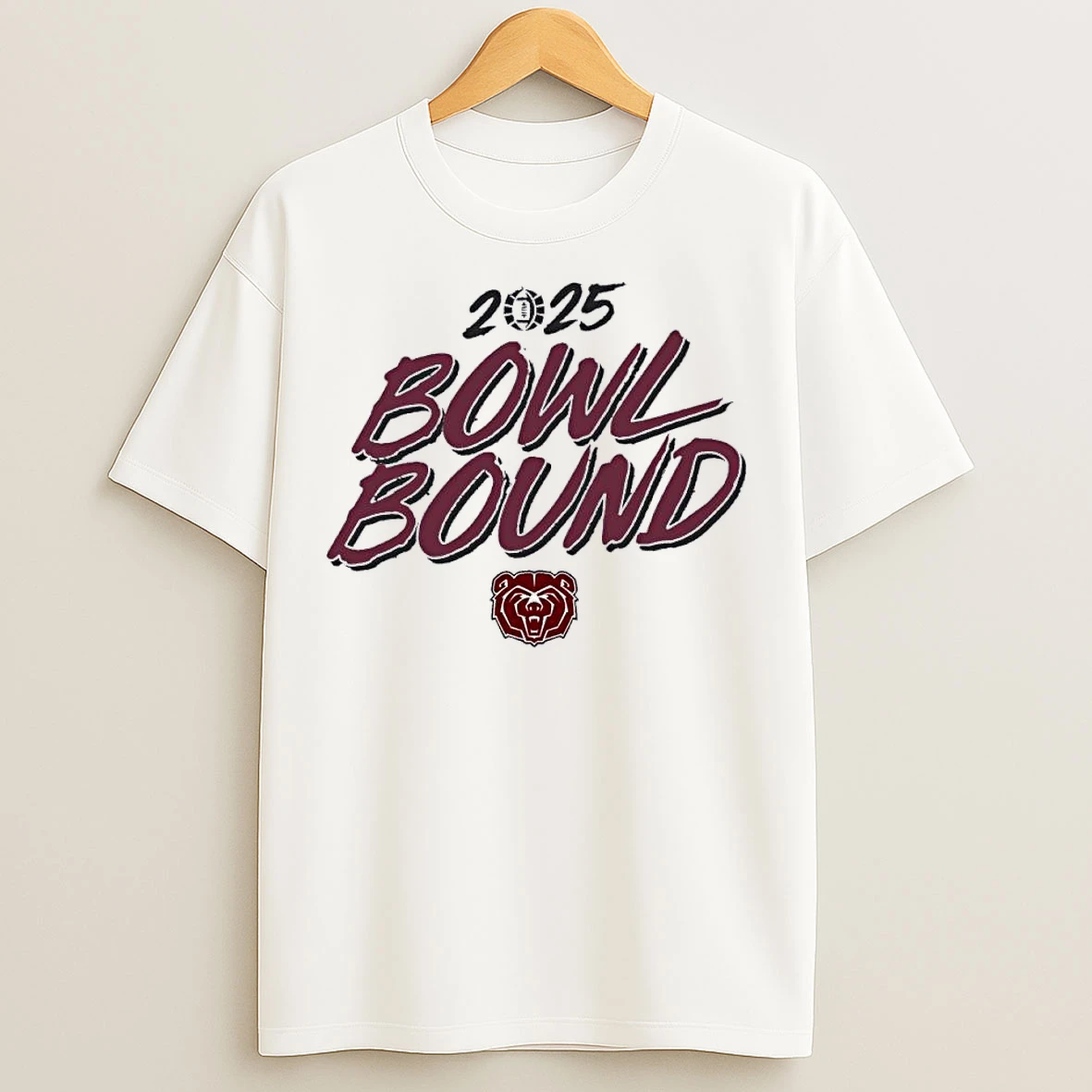 Classic Missouri State Bears Football Bowl Bound 2025 T Shirts