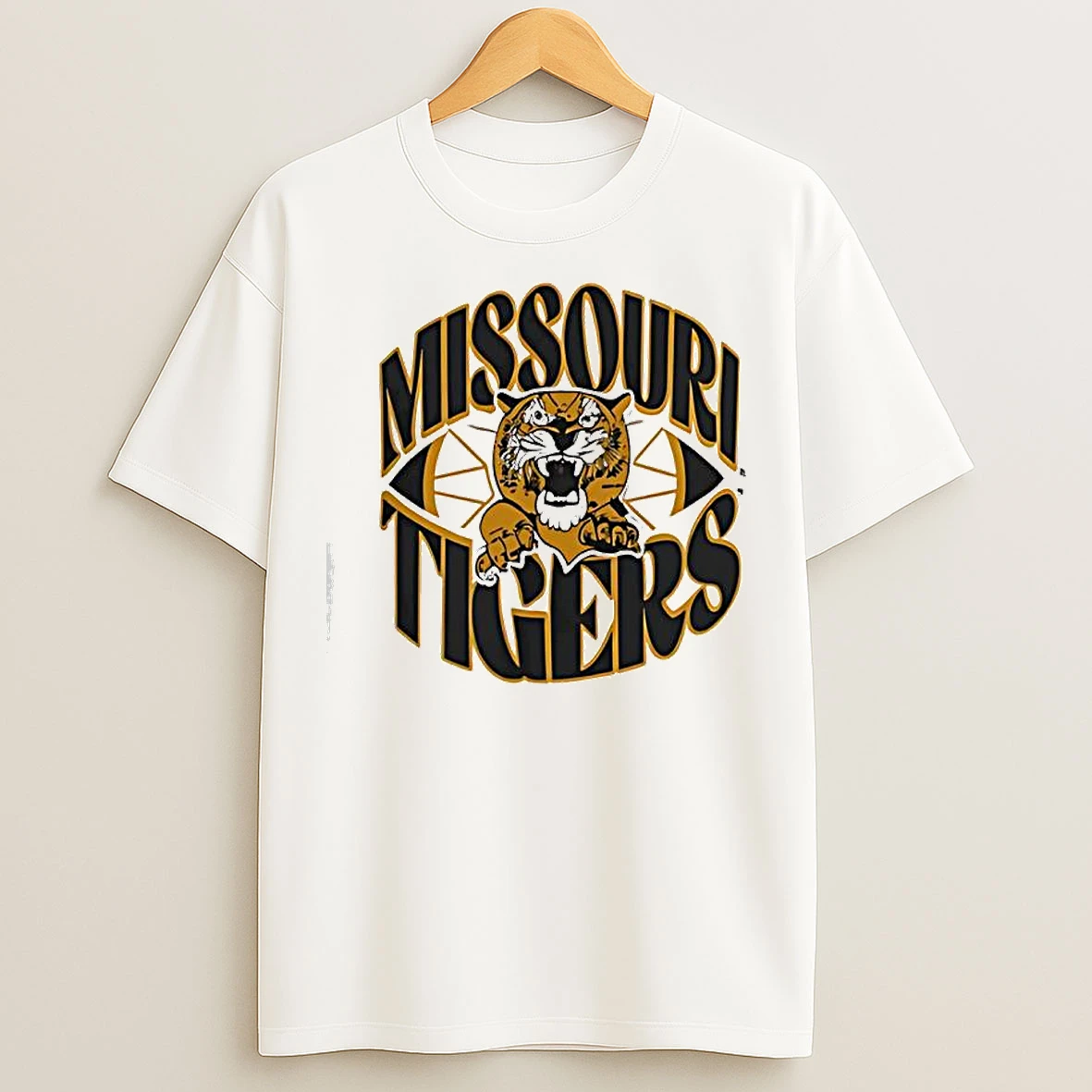 Classic Missouri Tigers Graphic T Shirts