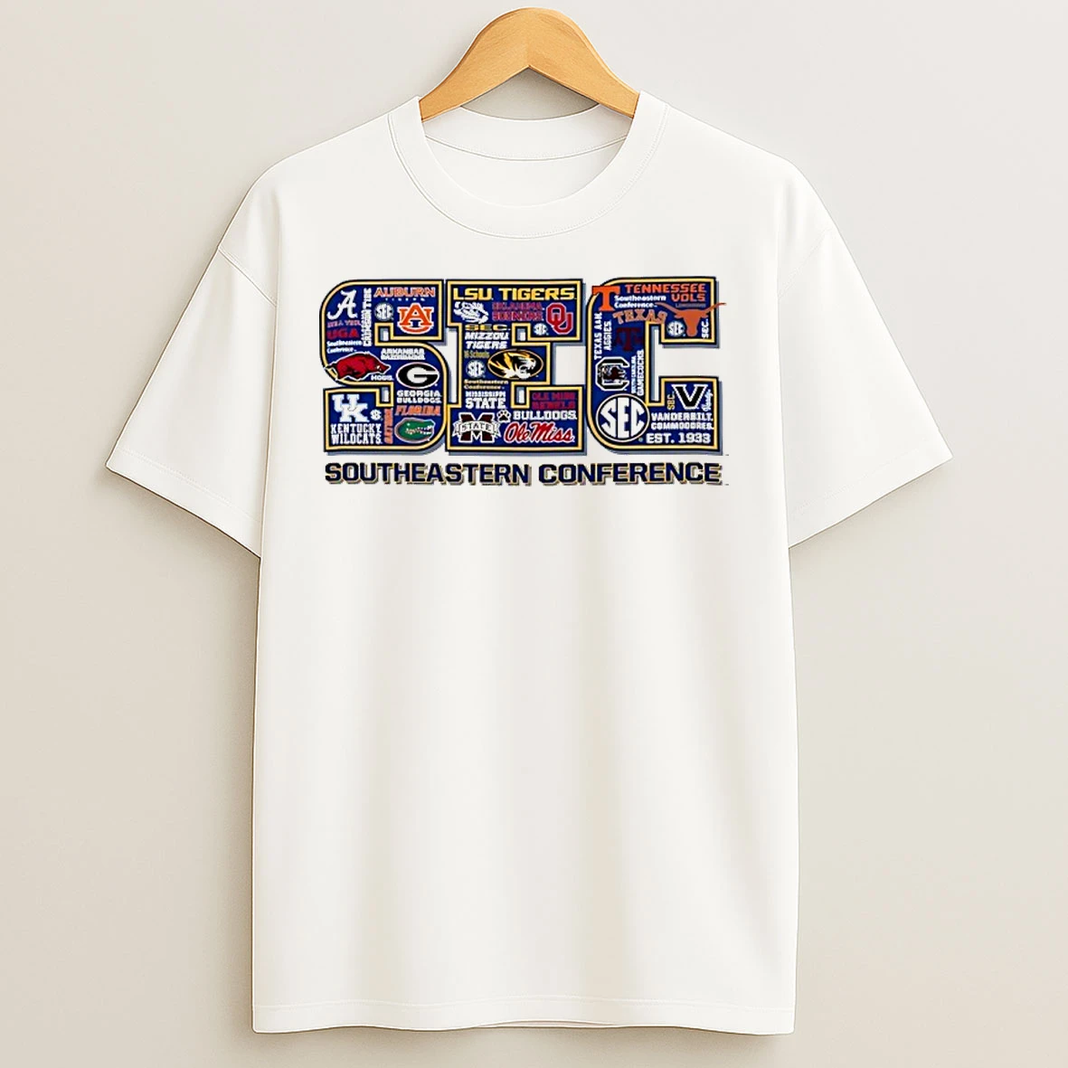 Classic Mizzou Tigers Champion Sec All Schools 2025 T Shirts