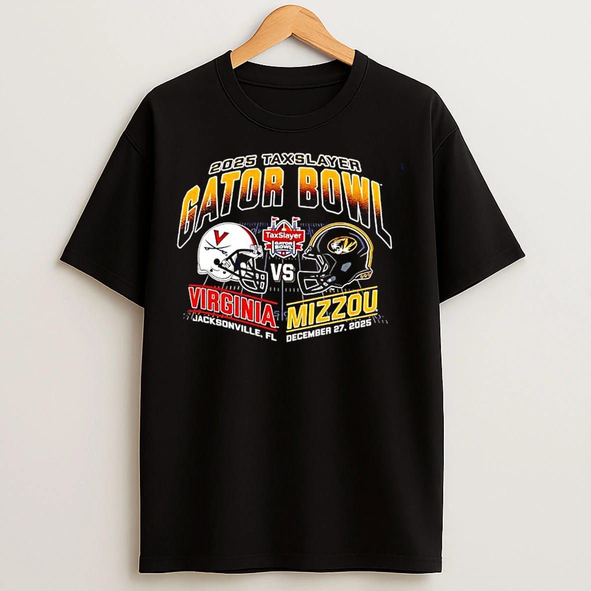 Classic Mizzou Tigers Tax Slayer Gator Bowl Mizzou Vs Virginia T Shirts