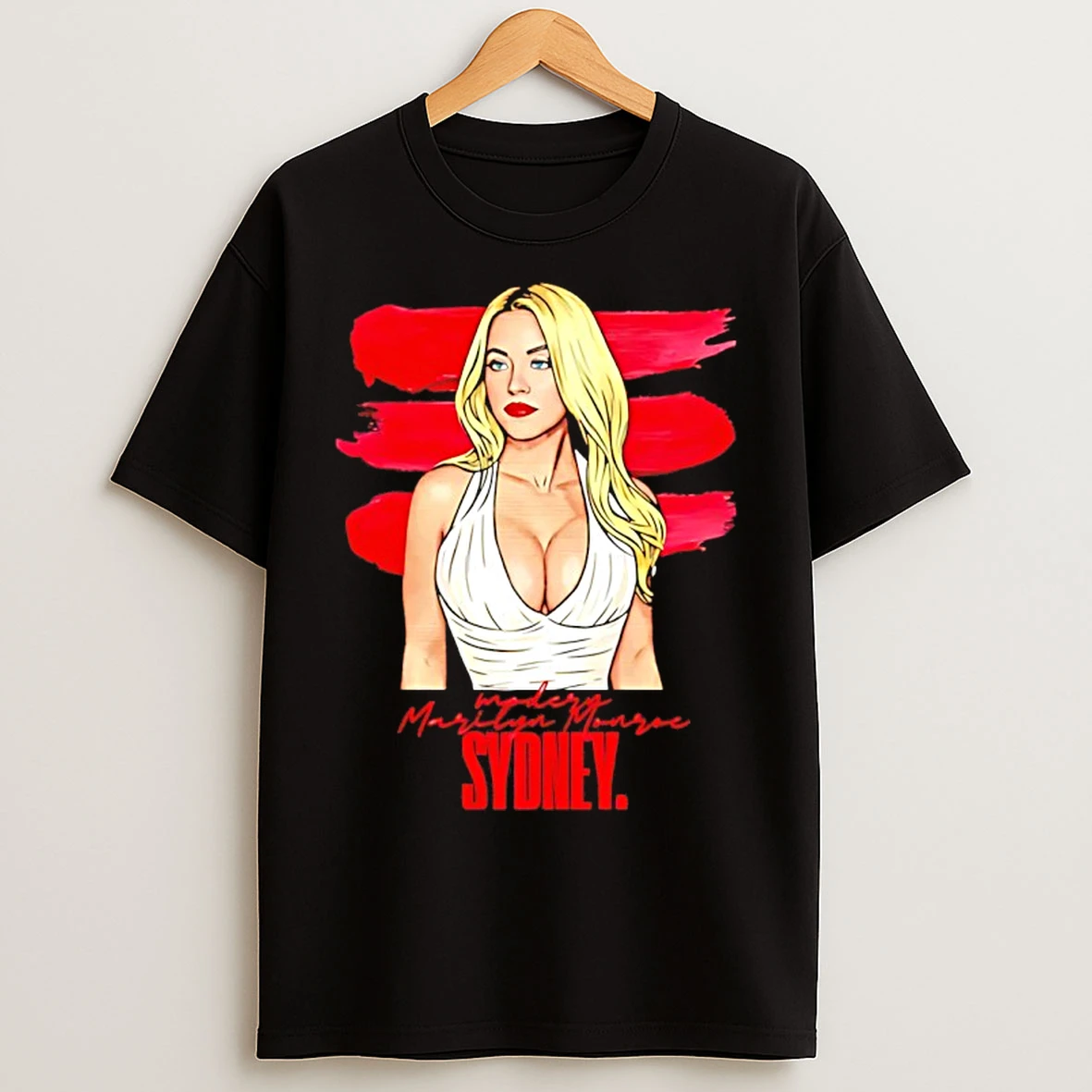 Classic Modern Marilyn Sydney Sweeney Cartoon T Shirts
