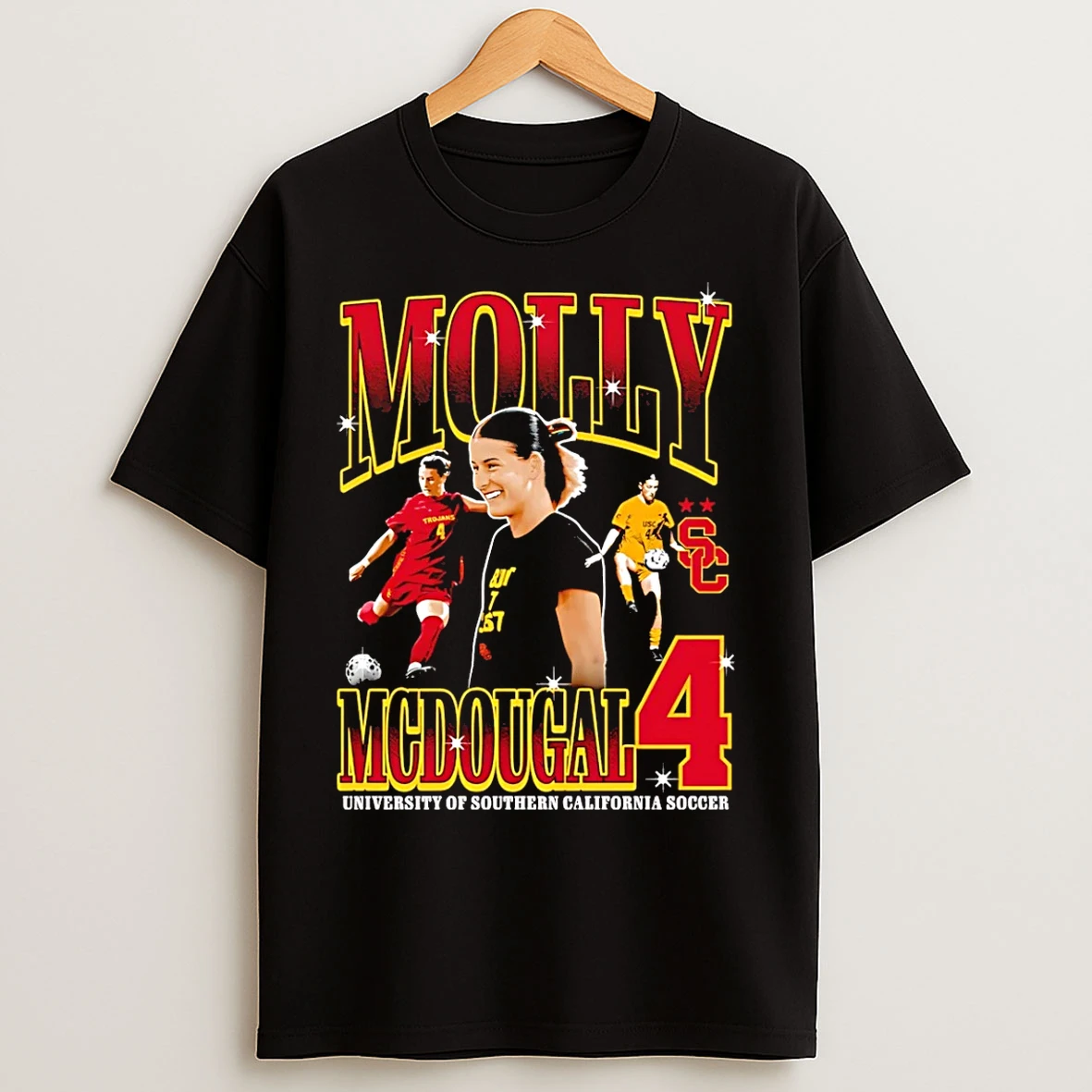 Classic Molly Mcdougal Usc Trojans 90s T Shirts
