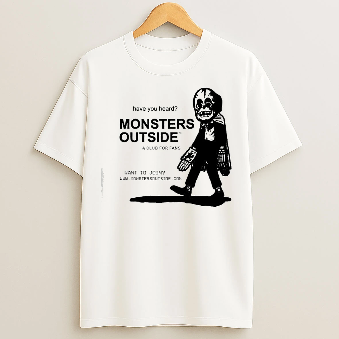 Classic Monsters Outside A Club For Fans Want To Join T Shirts