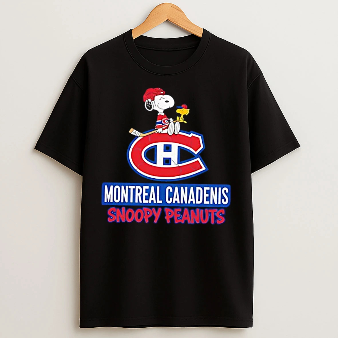 Classic Montreal Canadiens Snoopy Peanuts 2026 T Shirts