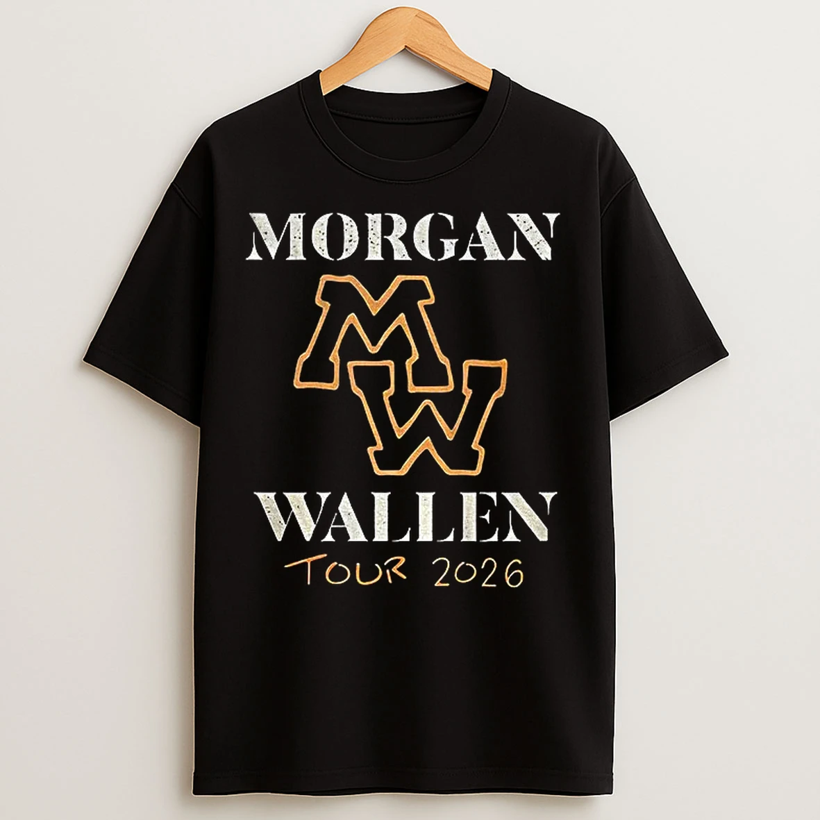 Classic Morgan Wallen Tour 2026 Graphic T Shirts