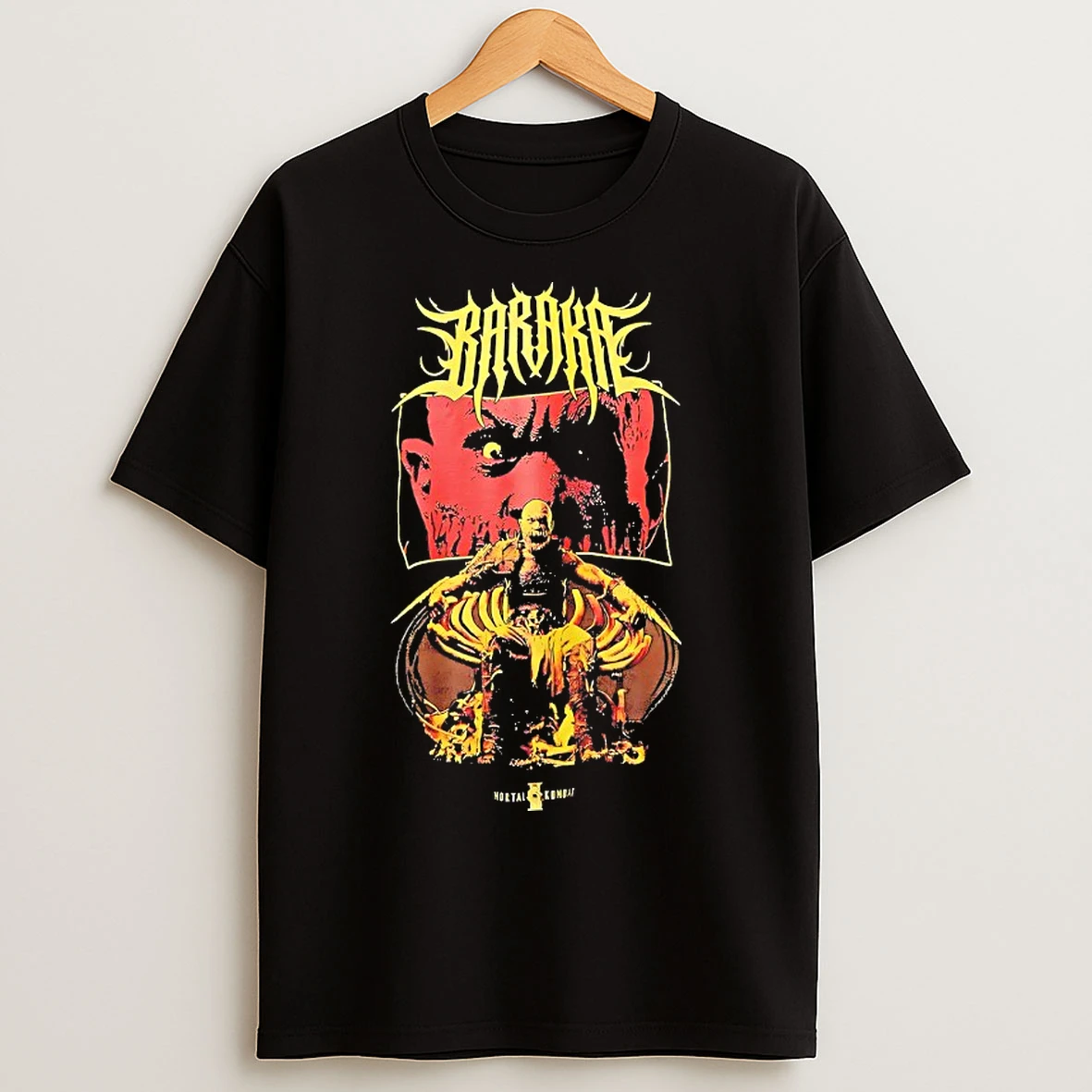 Classic Mortal Kombat Baraka Metal T Shirts