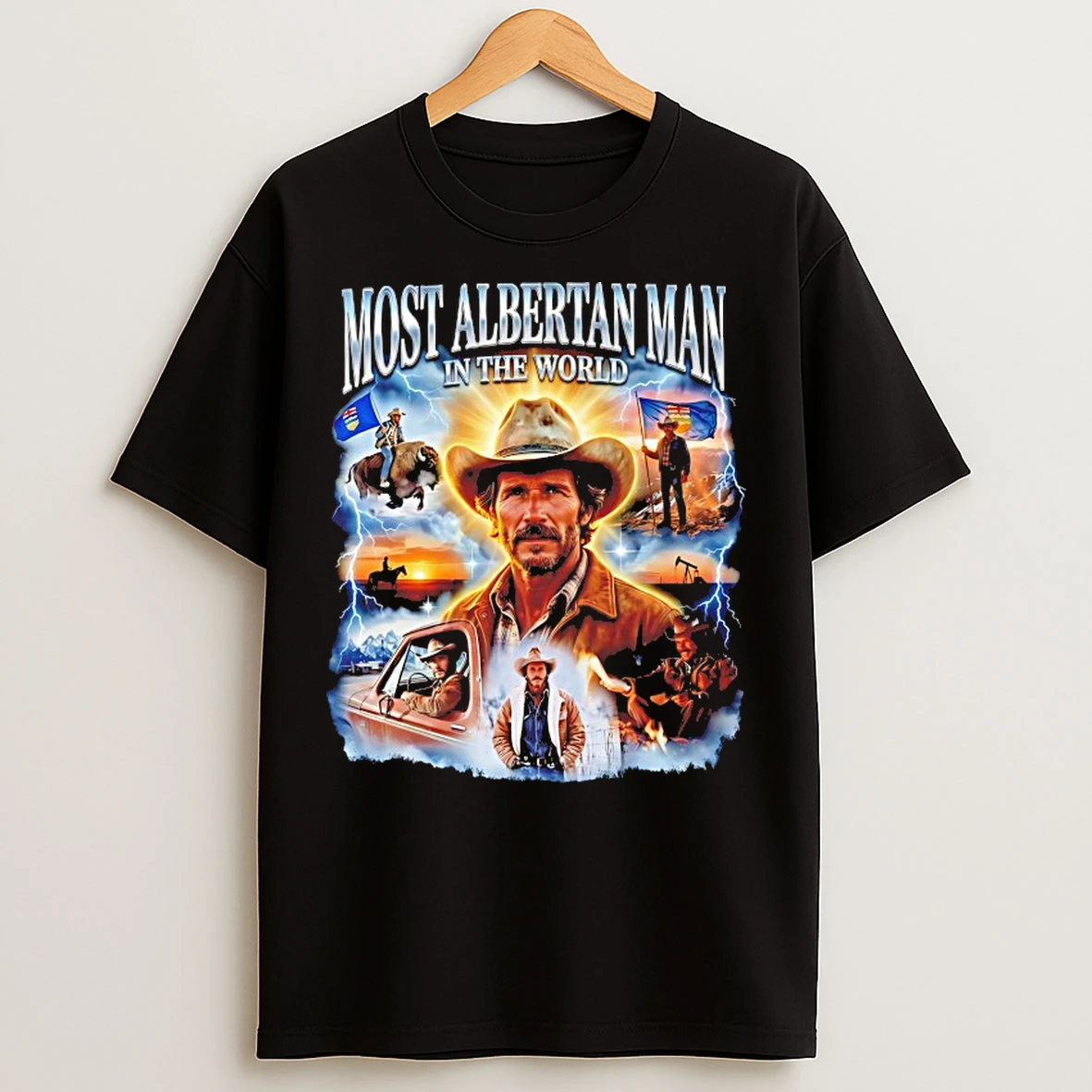 Classic Most Albertan Man In The World T Shirts