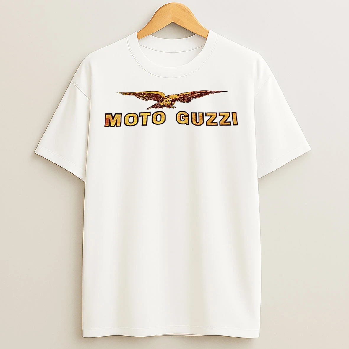 Classic Moto Guzzi Logo Vintage T Shirts