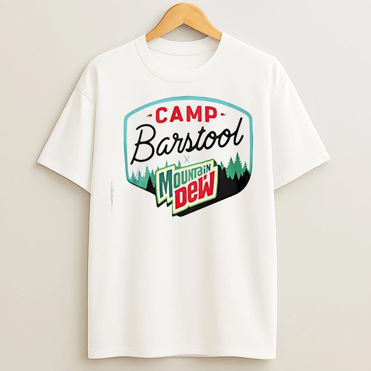 Classic Mountain Dew Camp Barstool 2025 T Shirts