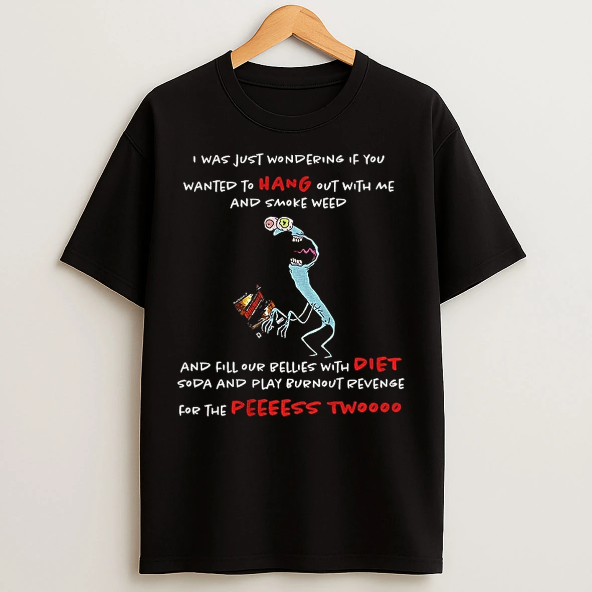 Classic Mr Landlord Smiling Friends I Was Just Wondering Peeeess Twoo T Shirts