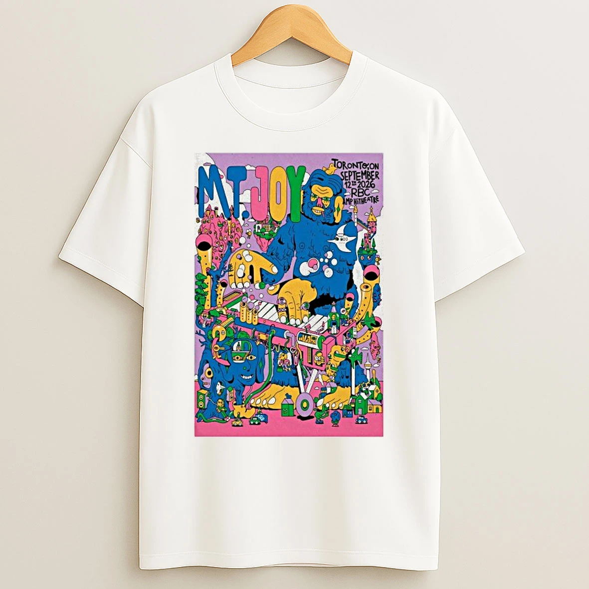 Classic Mt Joy Sept 12 2026 Rbc Amphitheatre In Toronto On T Shirts