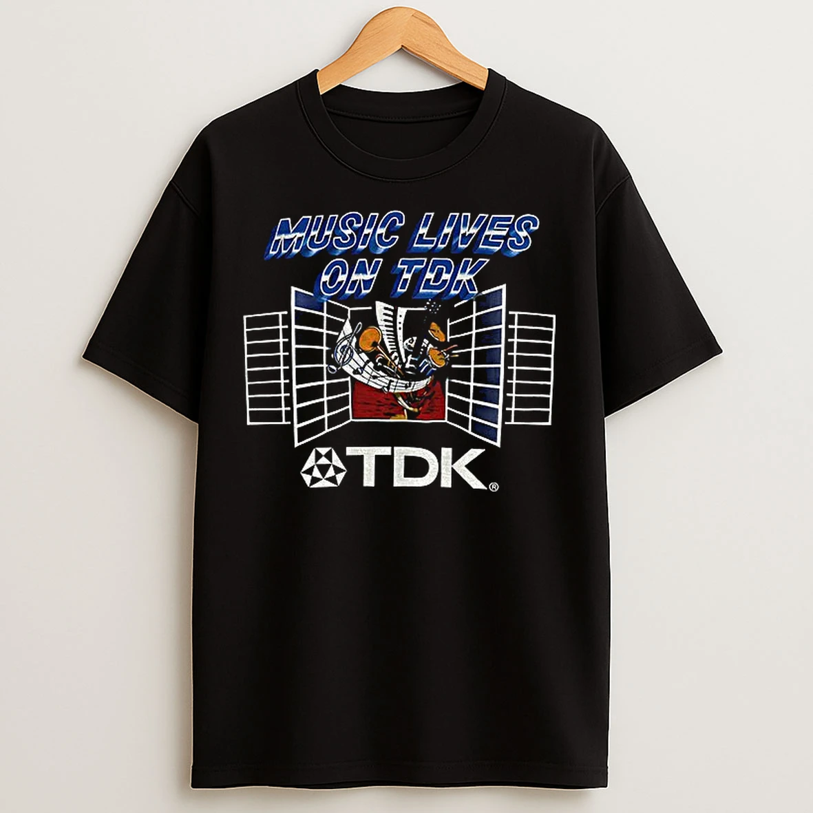 Classic Music Lives On Tdk Vintage T Shirts
