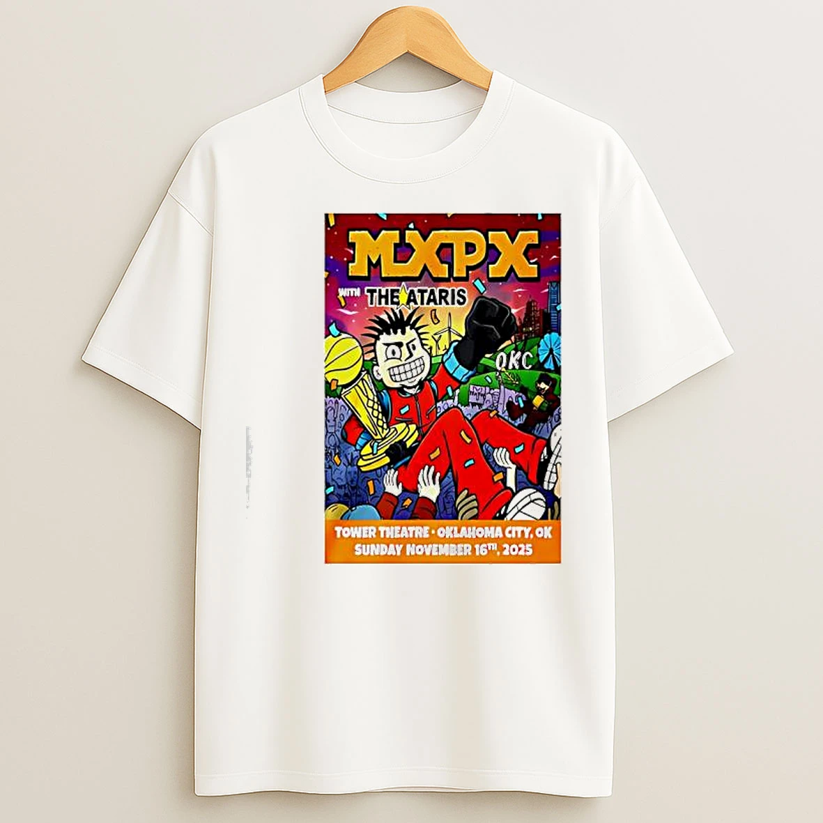 Classic Mxpx Oklahoma City Ok November 16th 2025 T Shirts