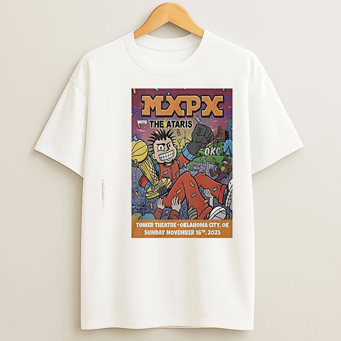 Classic Mxpx With The Ataris Oklahoma City Ok November 16 2025 T Shirts