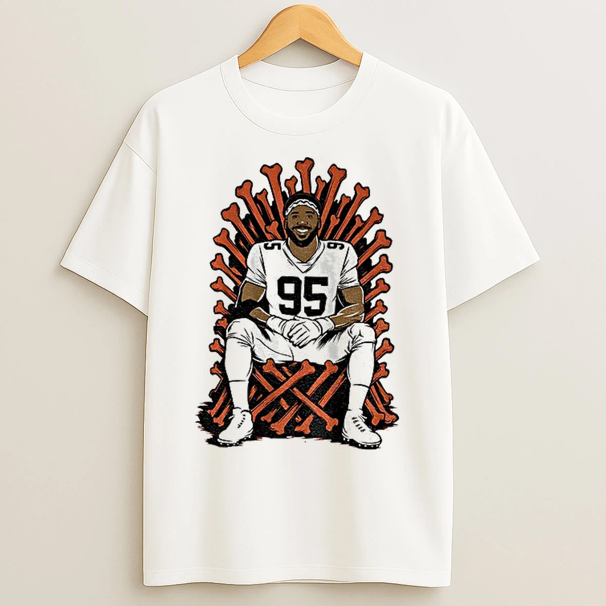 Classic Myles Garrett Cleveland Browns Nfl Single Season Sack King T Shirts