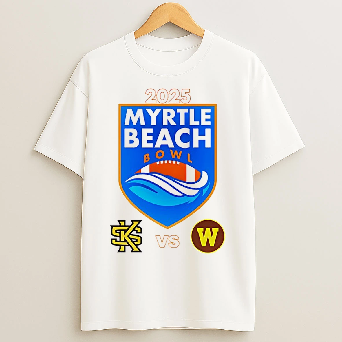 Classic Myrtle Beach Bowl 2025 Kennesaw State Vs Western Michigan T Shirts